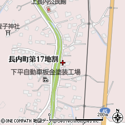 岩手県久慈市長内町第１９地割144周辺の地図