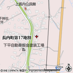 岩手県久慈市長内町第１９地割146周辺の地図