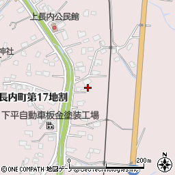 岩手県久慈市長内町第１９地割148周辺の地図