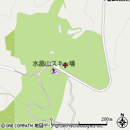 秋田県鹿角市尾去沢尾去山国有林周辺の地図