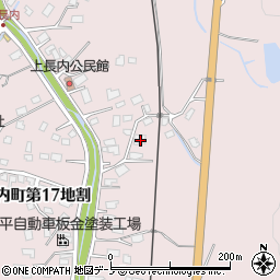 岩手県久慈市長内町第１９地割152周辺の地図