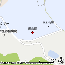 秋田県能代市腹鞁ノ沢19周辺の地図
