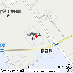 扶桑精工株式会社　秋田工場周辺の地図