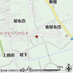 秋田県北秋田市木戸石周辺の地図