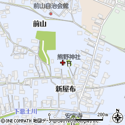 河戸川集会所周辺の地図