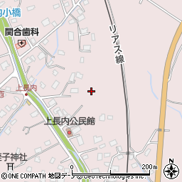 岩手県久慈市長内町第２０地割56周辺の地図