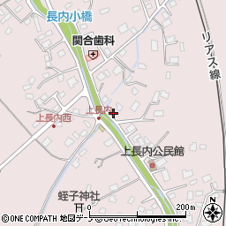 岩手県久慈市長内町第２０地割59周辺の地図