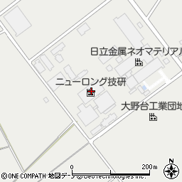 ニューロング技研周辺の地図