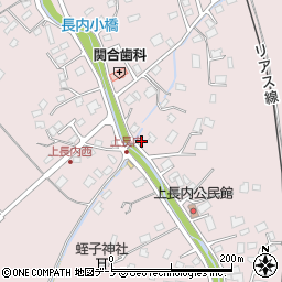 岩手県久慈市長内町第２０地割59-1周辺の地図