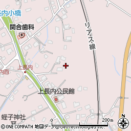 岩手県久慈市長内町第２０地割54周辺の地図