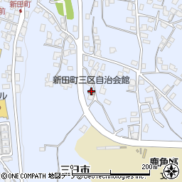 秋田県鹿角市花輪三日市20周辺の地図