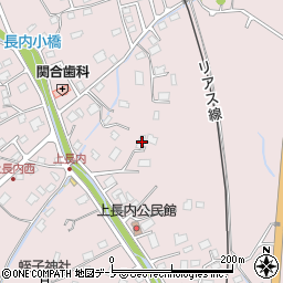 岩手県久慈市長内町第２０地割55周辺の地図