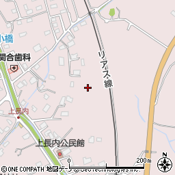 岩手県久慈市長内町第２０地割75周辺の地図