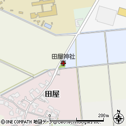 田屋神社周辺の地図
