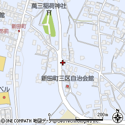 秋田県鹿角市花輪（三日市）周辺の地図