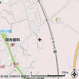 岩手県久慈市長内町第２０地割81周辺の地図
