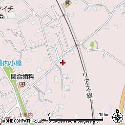 岩手県久慈市長内町第２０地割84周辺の地図