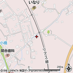 岩手県久慈市長内町第２０地割98周辺の地図