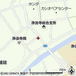 岩手県二戸市浄法寺町下前田44周辺の地図