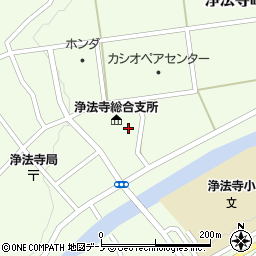 岩手県二戸市浄法寺町下前田41-19周辺の地図