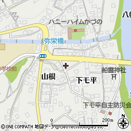 秋田県鹿角市尾去沢下モ平31周辺の地図