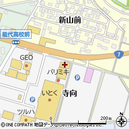 かっぱ寿司能代店周辺の地図