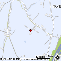 秋田県鹿角市花輪（下頭無）周辺の地図