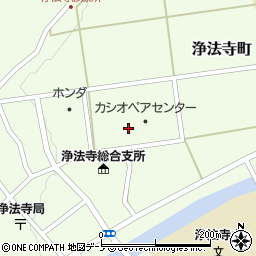 浄法寺文化交流センター（Ｊホール）周辺の地図