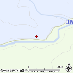 日野沢川周辺の地図