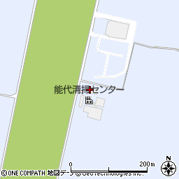 秋田県能代市河戸川（西山下）周辺の地図