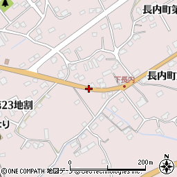 岩手県久慈市長内町第２６地割周辺の地図
