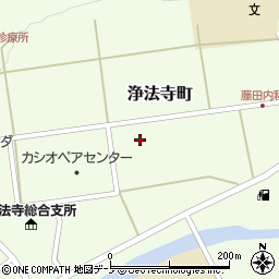 ＤＣＭニコット浄法寺店周辺の地図