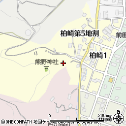 岩手県久慈市柏崎第５地割108周辺の地図