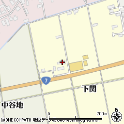 飯坂農機具店周辺の地図