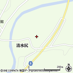 岩手県二戸市浄法寺町御山前田1周辺の地図