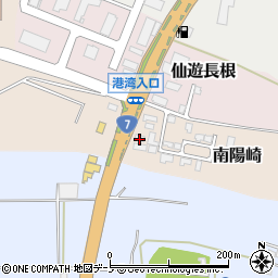 鮨待夢能代店周辺の地図