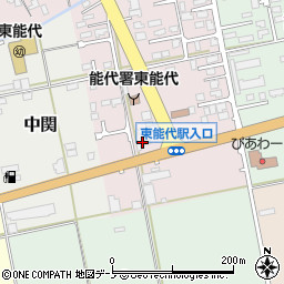 株式会社秋田中央リース周辺の地図