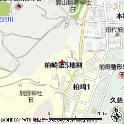 岩手県久慈市柏崎第５地割119-1周辺の地図