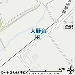大野台駅周辺の地図