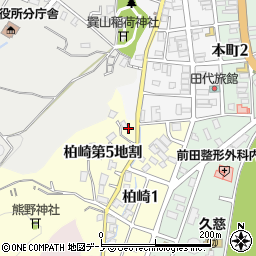久慈岩泉線周辺の地図
