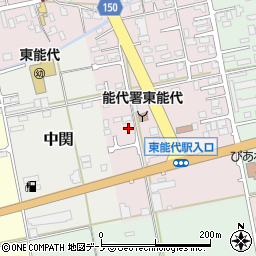 秋田県能代市一本木9周辺の地図