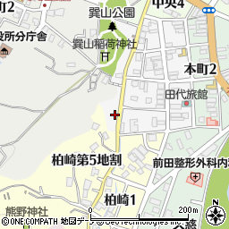 岩手県久慈市巽町第５地割周辺の地図