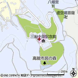 久慈市立三船十段記念館周辺の地図