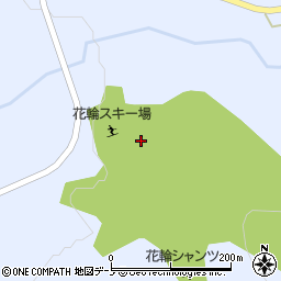 かづのパークゴルフ公園　クラブ・ハウス周辺の地図