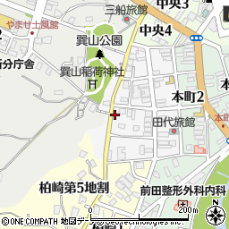 勝田洋服店周辺の地図