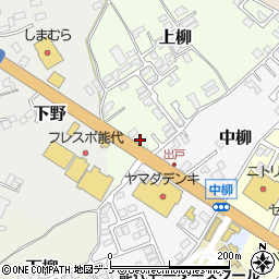 宝介　新能代店周辺の地図