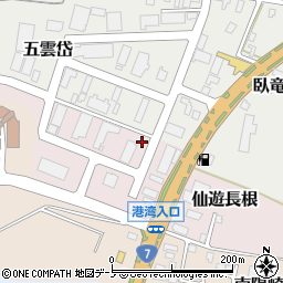 佐川急便株式会社　能代営業所周辺の地図