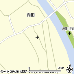 秋田県大館市比内町独鈷橋場21周辺の地図