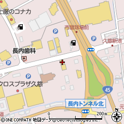 岩手県久慈市長内町第２９地割37周辺の地図