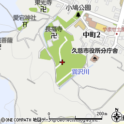 岩手県久慈市中町第１地割周辺の地図